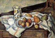 Paul Cezanne Pear and peach Sweden oil painting reproduction